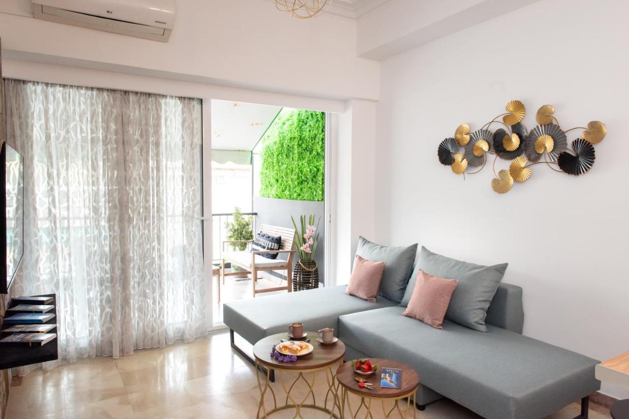 Blue Ark Boho Stay At Acropolis Atenas Exterior foto
